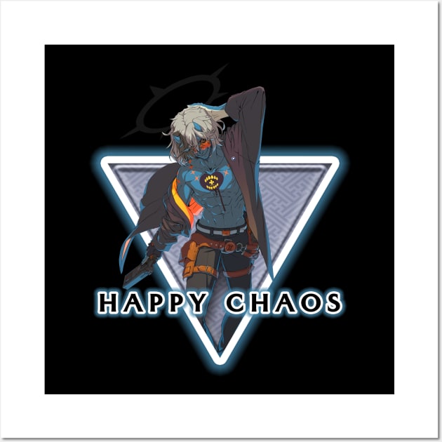 HAPPY CHAOS Wall Art by hackercyberattackactivity